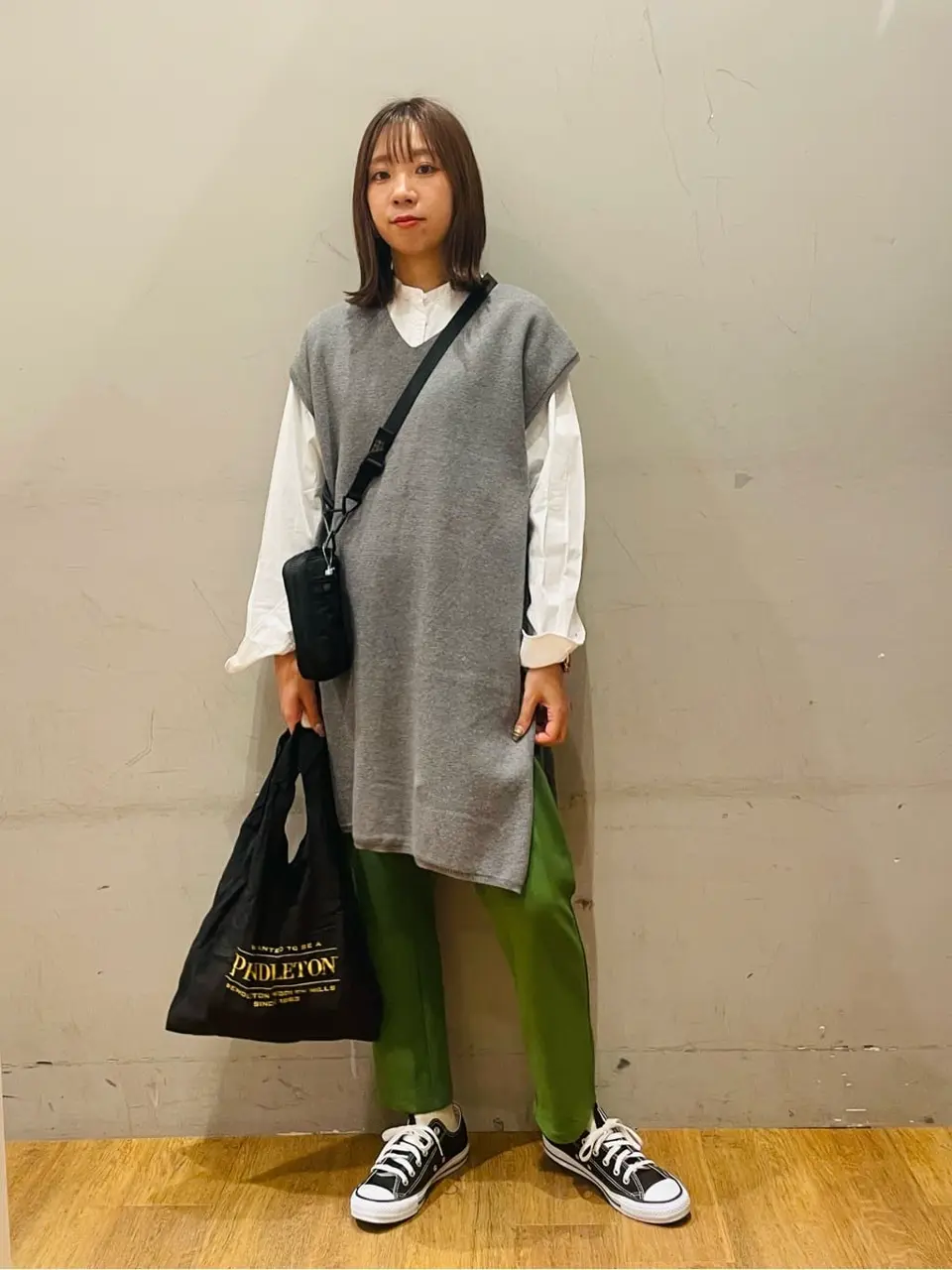 ジレニットワンピース/CRAFT STANDARD BOUTIQUE（クラフトスタンダード 