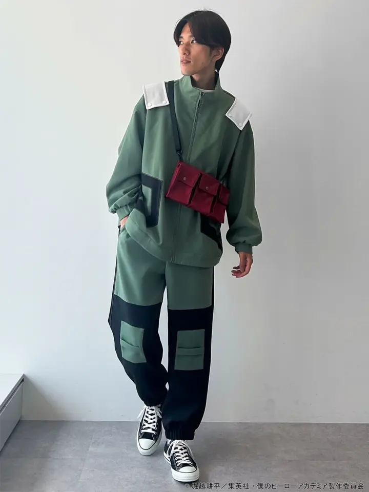 僕のヒーローアカデミア＞緑谷出久 イメージ ブルゾン/earth