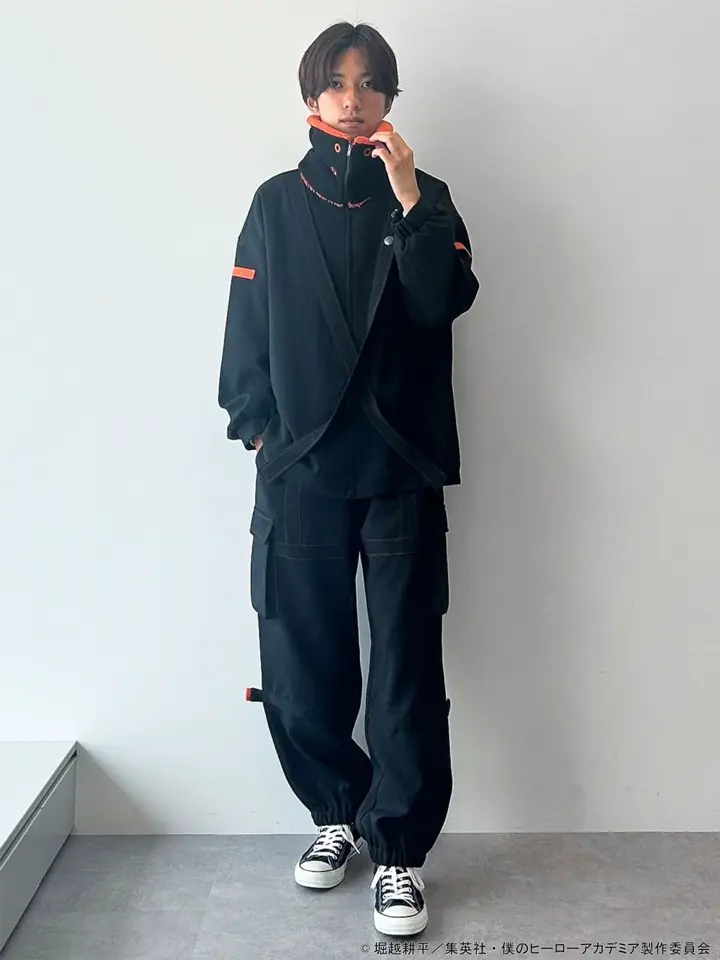 僕のヒーローアカデミア＞爆豪勝己 イメージ ブルゾン/earth