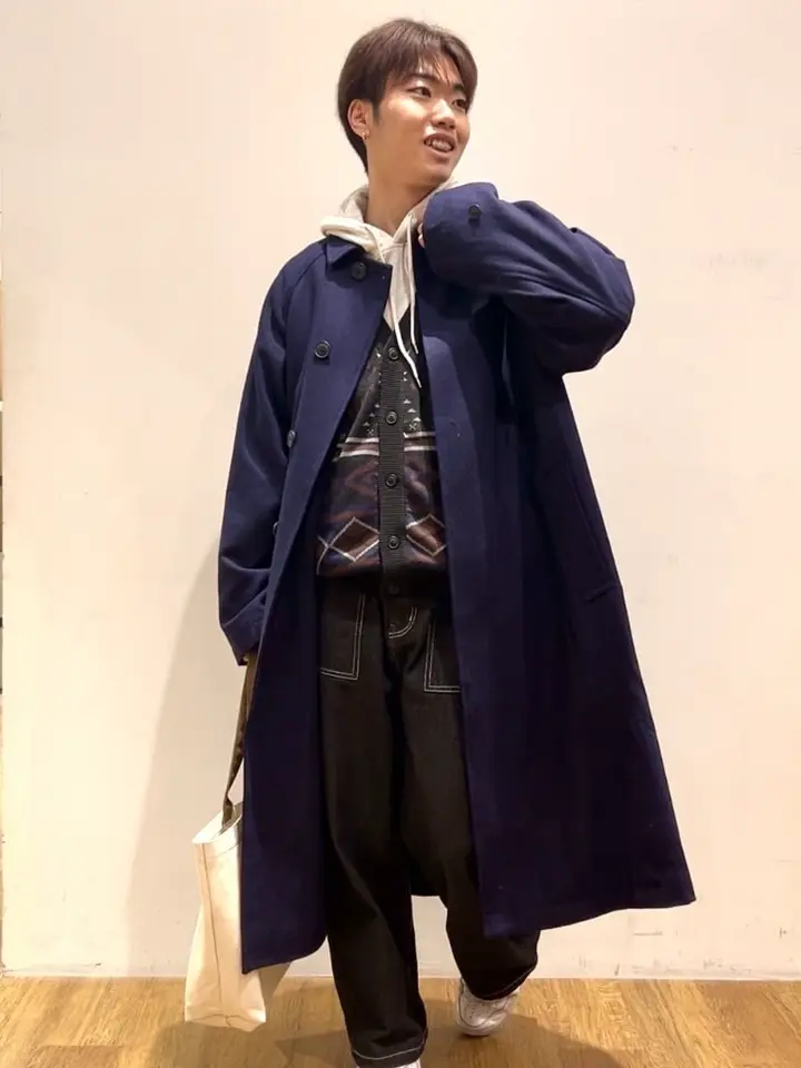 ユニセックス】ウール混メルトンバルマカーンコート/CRAFT STANDARD