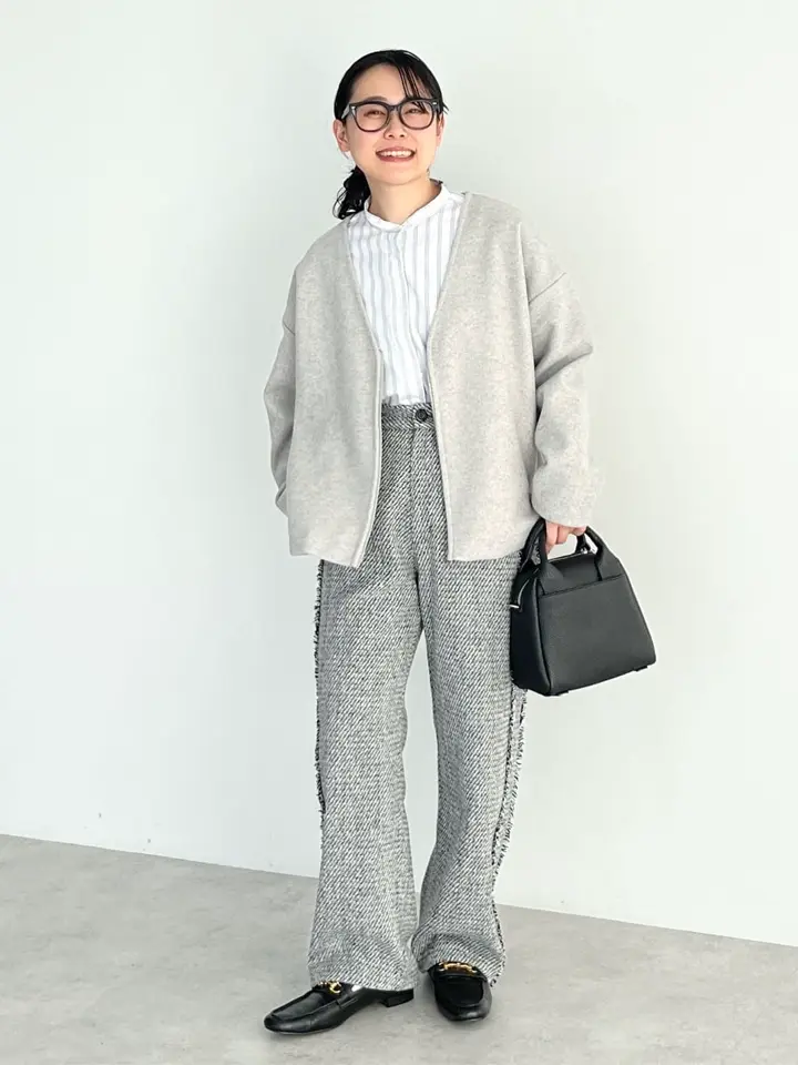 圧縮ウール風ZIP付きジャケット/CRAFT STANDARD BOUTIQUE（クラフト