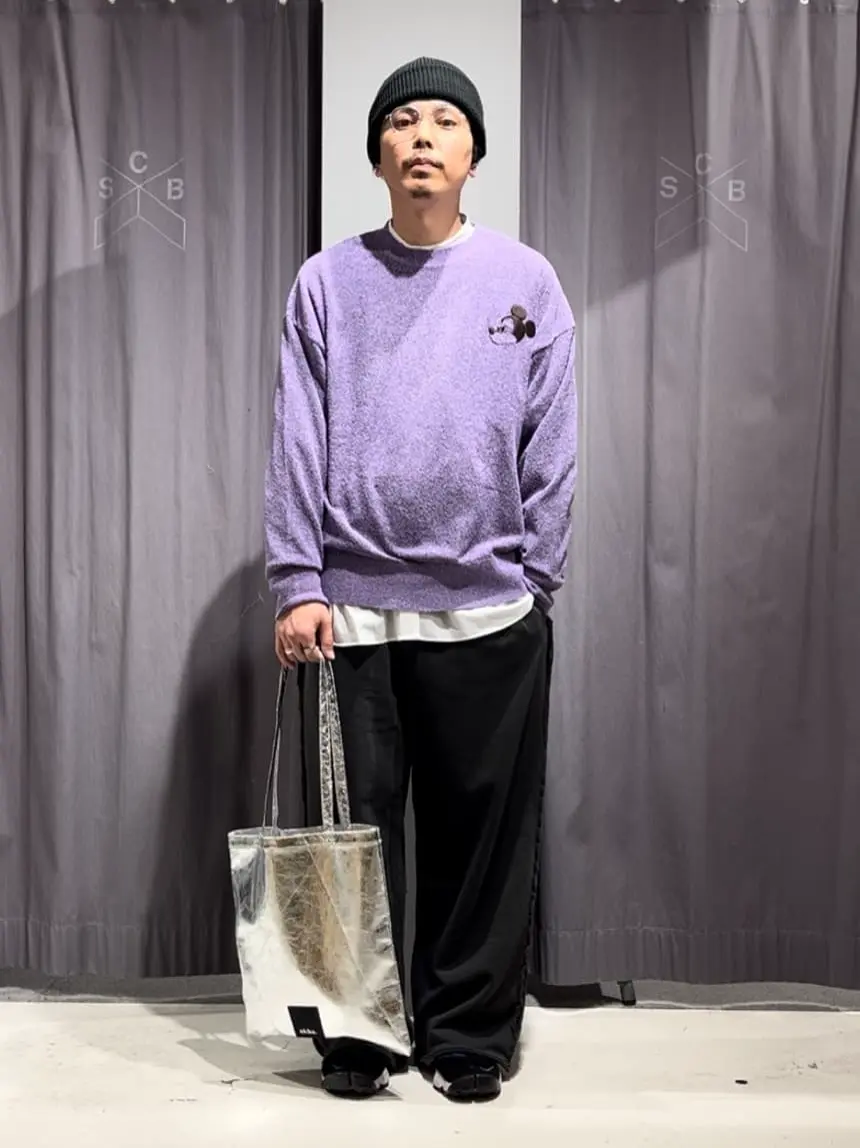 Disney/ディズニー ヴィンテージライク刺繍スウェットパンツ【ユニ