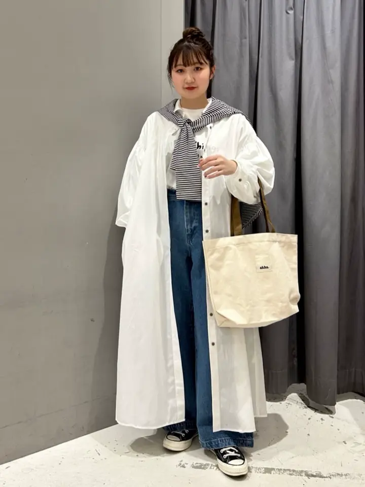 シワ軽減/イージーケアシャツワンピース/CRAFT STANDARD BOUTIQUE