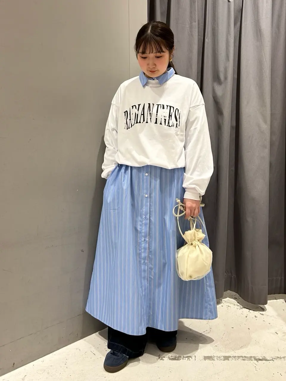シワ軽減/イージーケアシャツワンピース/CRAFT STANDARD BOUTIQUE