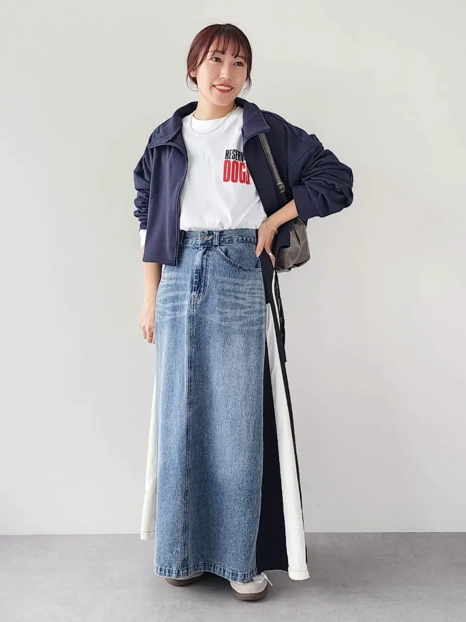 デニム切替異素材スカート/CRAFT STANDARD BOUTIQUE（クラフト