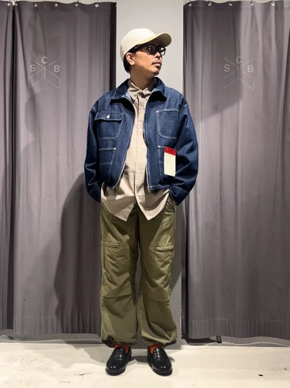 ユニセックス】デニムブルゾン/CRAFT STANDARD BOUTIQUE（クラフト