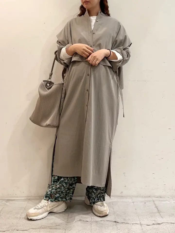 レイヤード風シャツワンピース/CRAFT STANDARD BOUTIQUE（クラフト