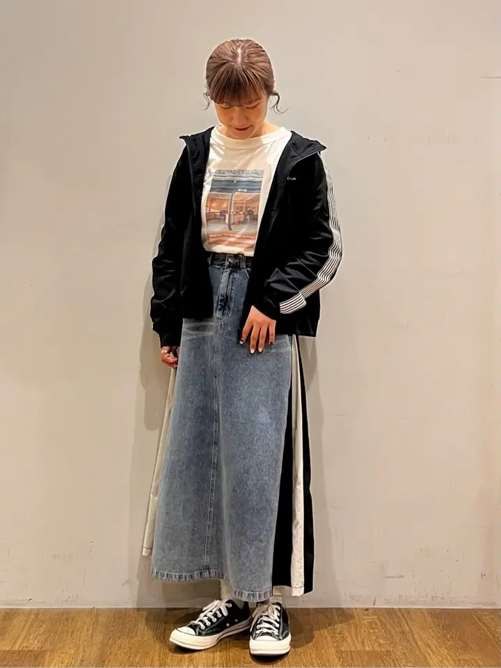 デニム切替異素材スカート/CRAFT STANDARD BOUTIQUE（クラフト