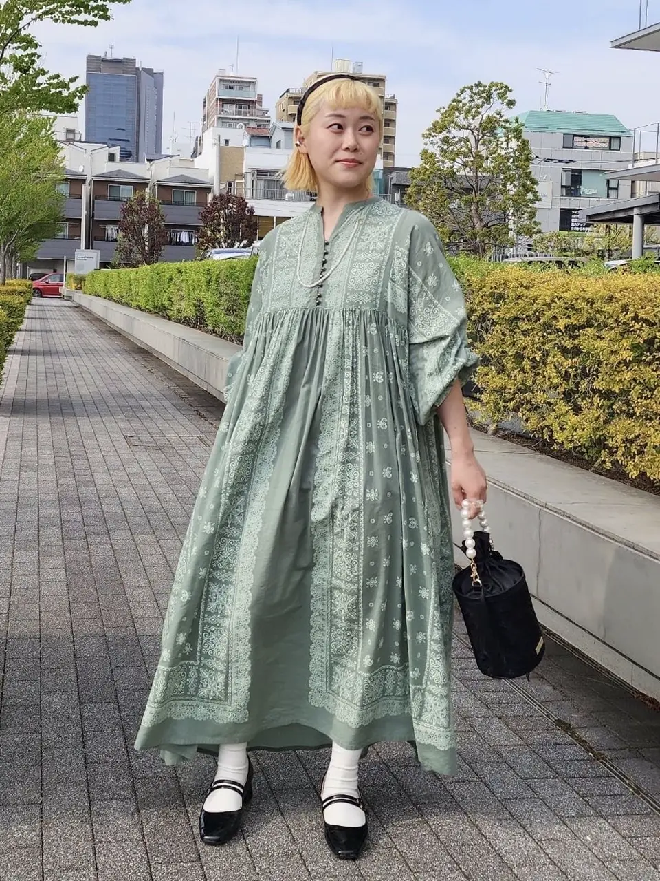 EC限定フラワーレース2Wayバケツ型バッグ/Maison de FLEUR（メゾン ド