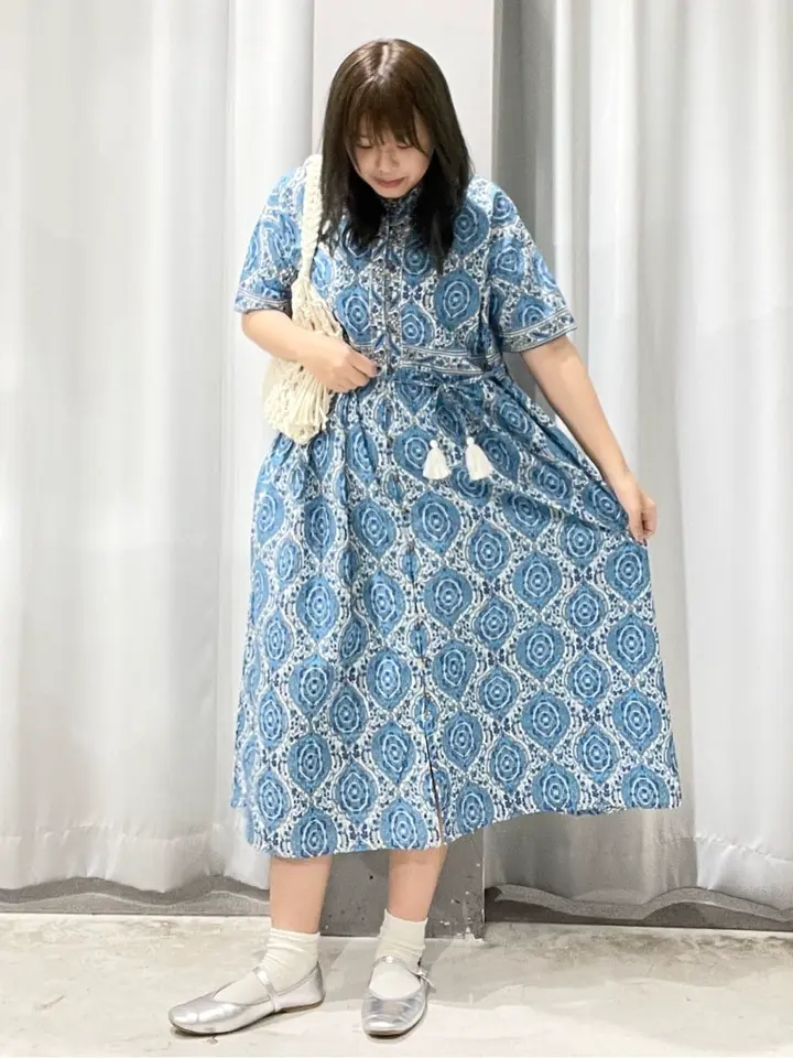 インド綿アラベスク柄ワンピース/CRAFT STANDARD BOUTIQUE（クラフト