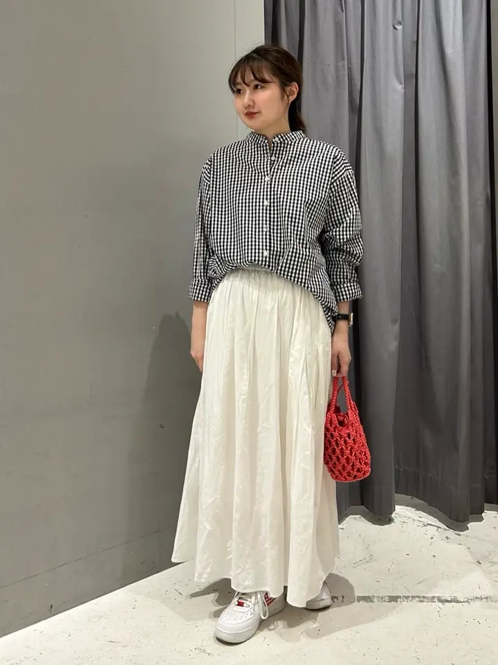 MaKe stuff25てぃらバック切り替えシャツ Make stuff ´25】てぃらバック切り替えシャツ