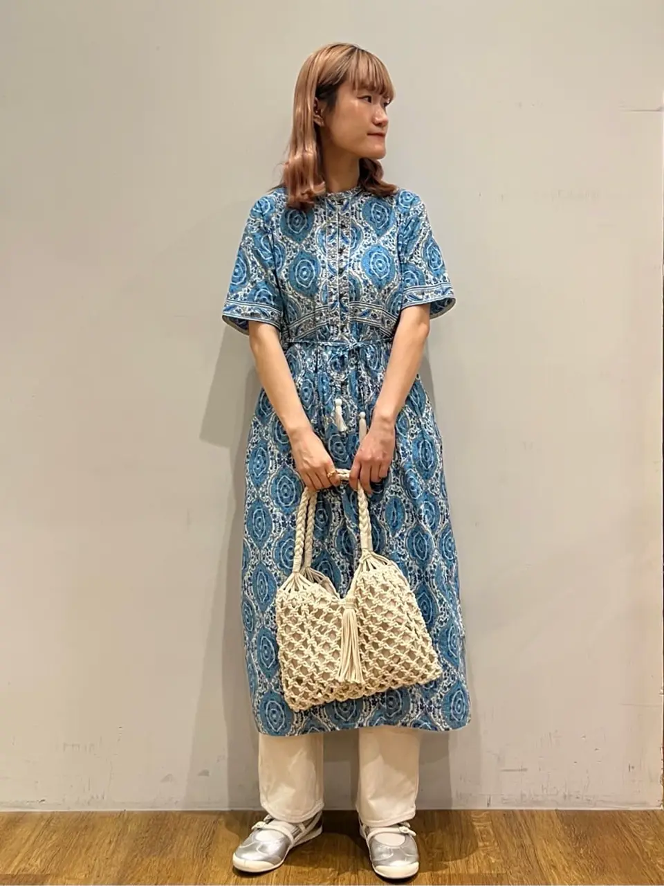 インド綿アラベスク柄ワンピース/CRAFT STANDARD BOUTIQUE（クラフト