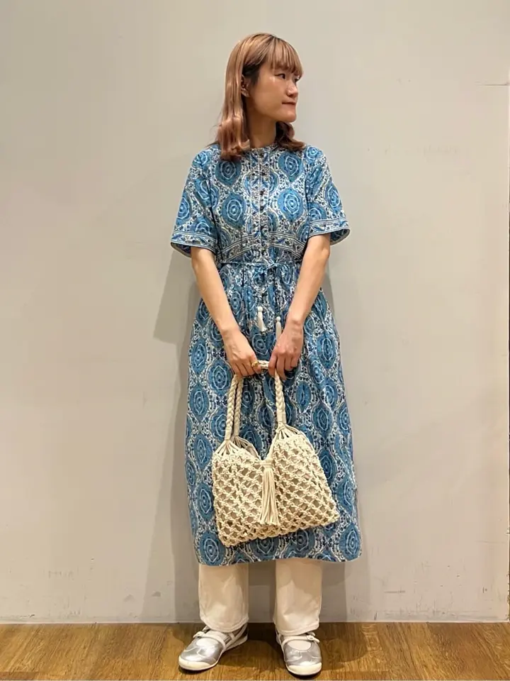 インド綿アラベスク柄ワンピース/CRAFT STANDARD BOUTIQUE（クラフト