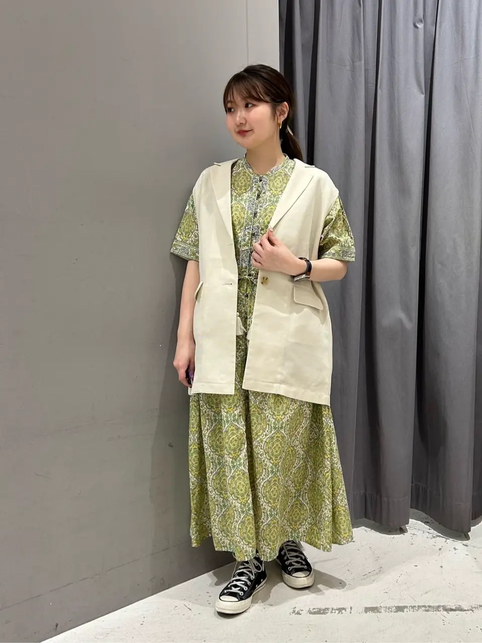 インド綿アラベスク柄ワンピース/CRAFT STANDARD BOUTIQUE（クラフト