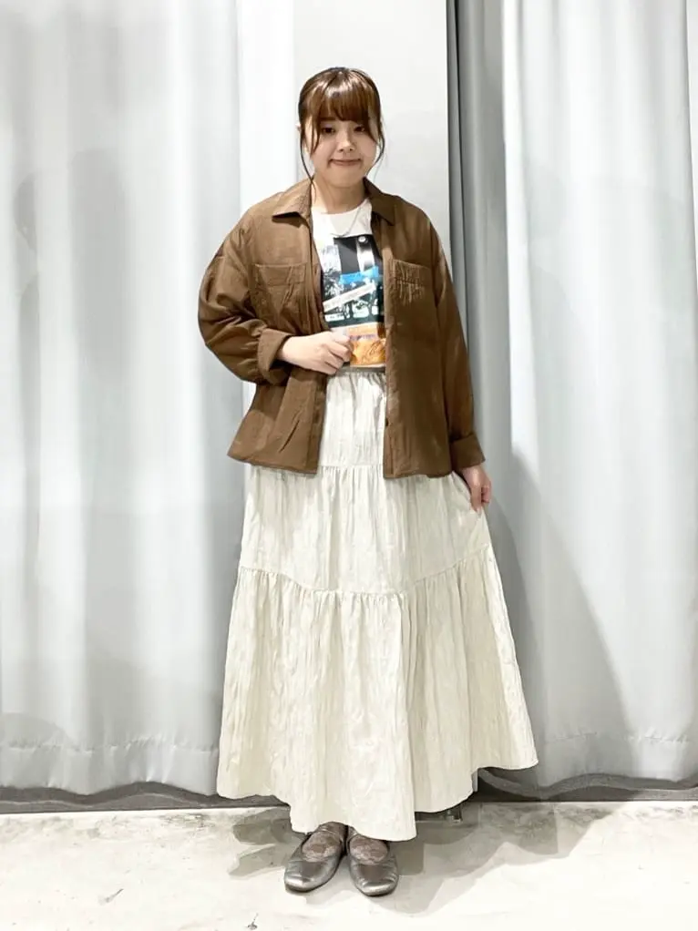 シャイニーワッシャースカート/CRAFT STANDARD BOUTIQUE（クラフト