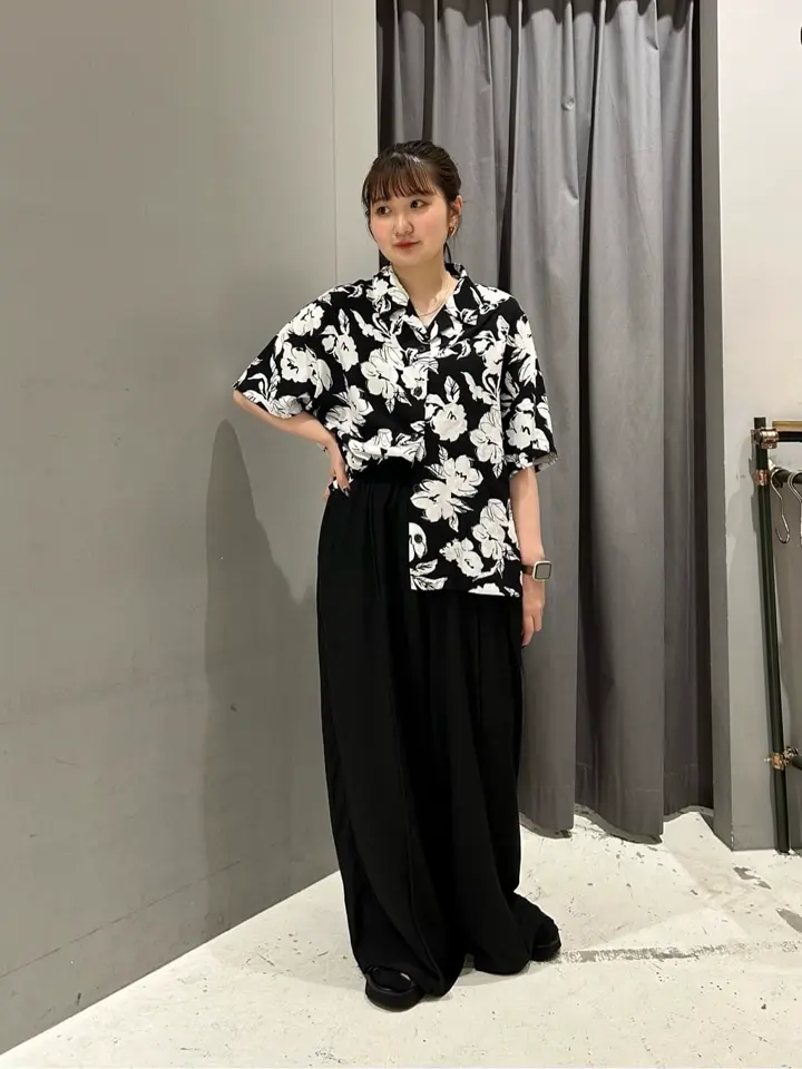 レーヨン総柄シャツ/CRAFT STANDARD BOUTIQUE（クラフトスタンダード