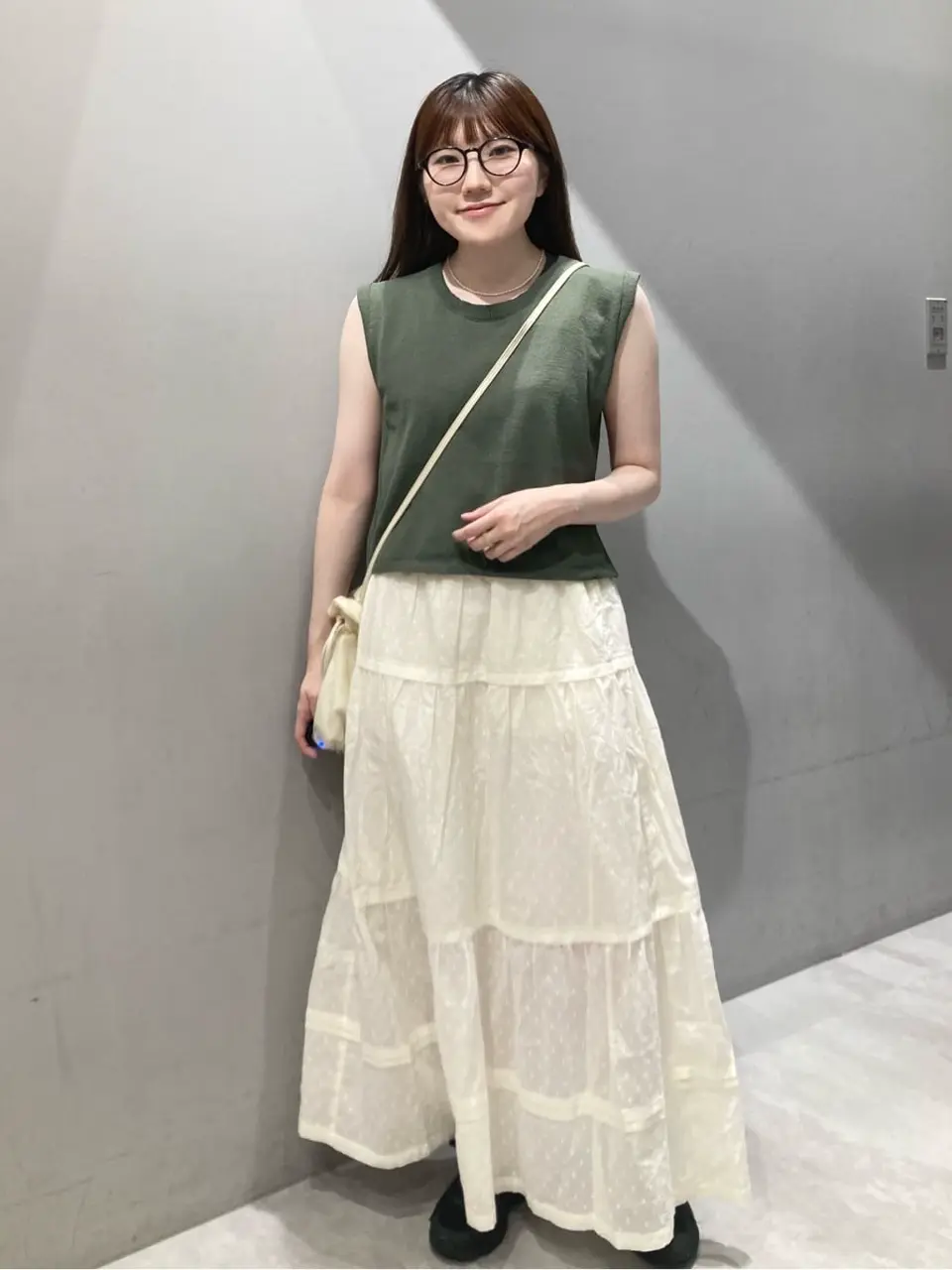 インド綿ドット刺繍スカート/CRAFT STANDARD BOUTIQUE（クラフト