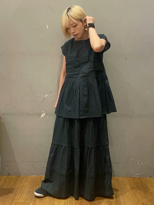 インド綿ドット刺繍スカート/CRAFT STANDARD BOUTIQUE（クラフト