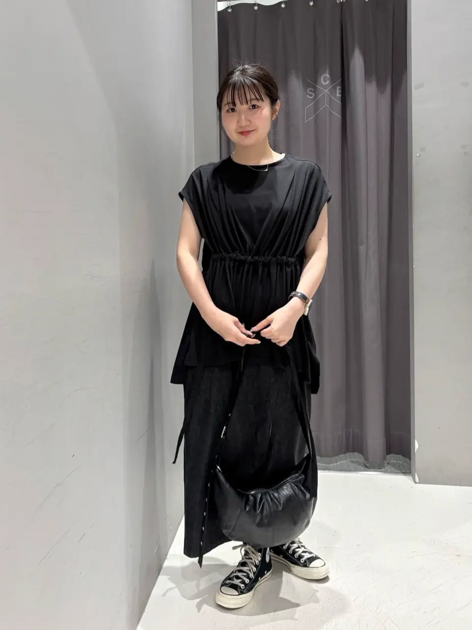 布帛ウエストギャザー切替チュニック/CRAFT STANDARD BOUTIQUE