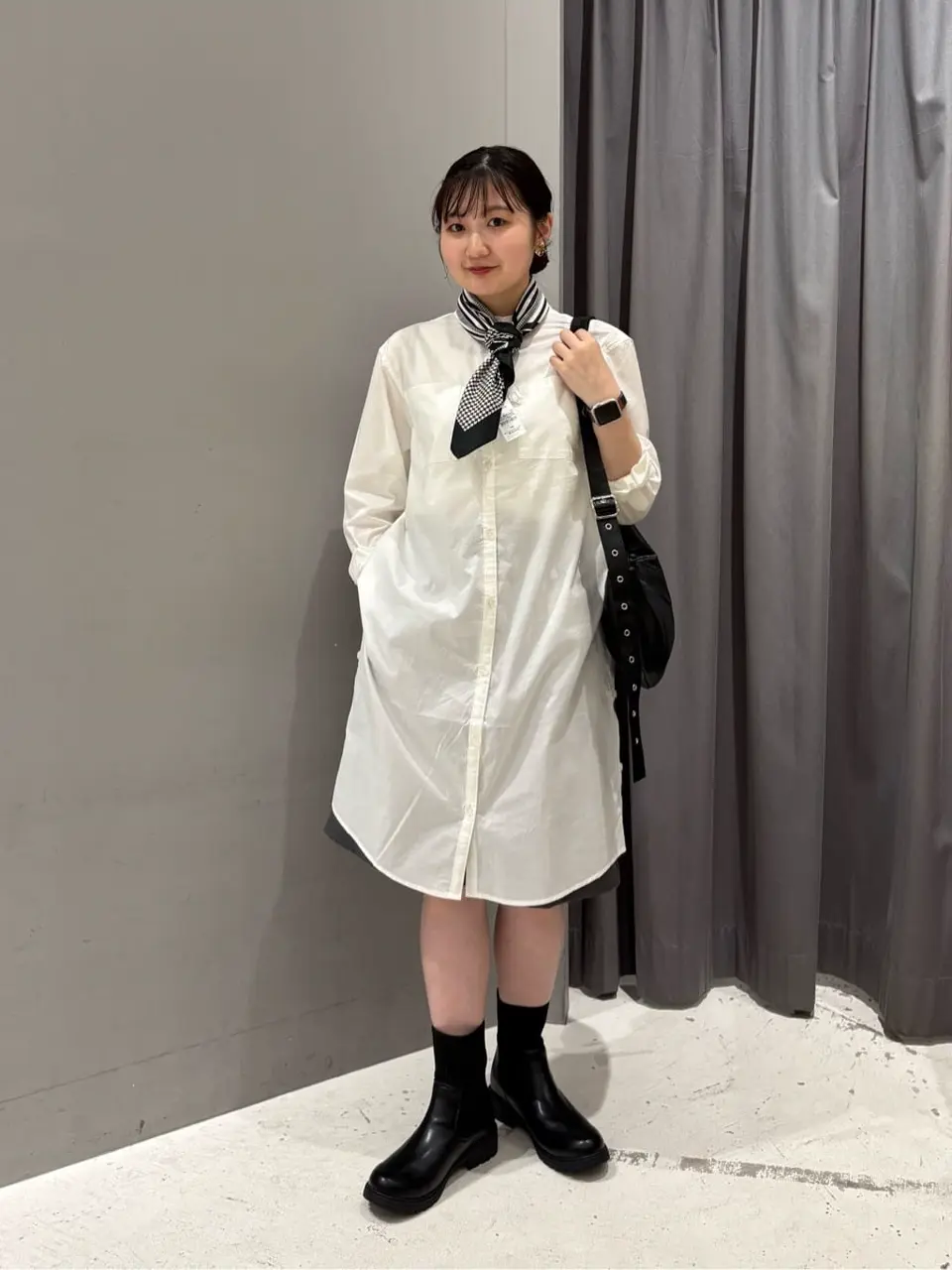 ≪USED≫バンドカラーロングシャツチュニック/CRAFT STANDARD BOUTIQUE