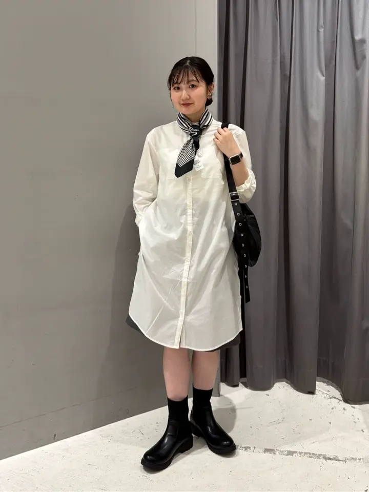 ≪USED≫バンドカラーロングシャツチュニック/CRAFT STANDARD BOUTIQUE