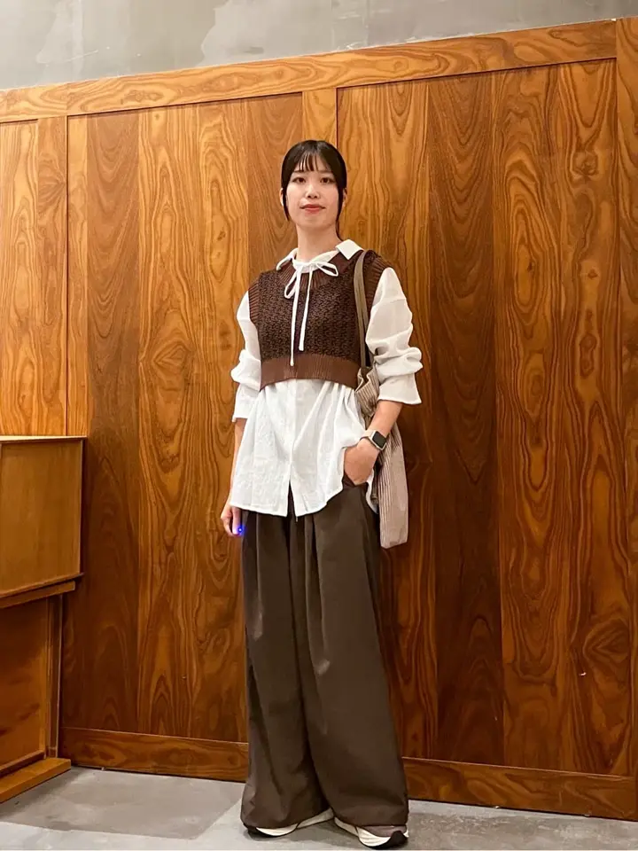 ジャガードショートニットベスト/CRAFT STANDARD BOUTIQUE（クラフト