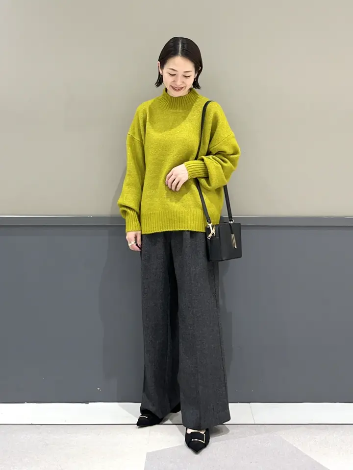 ボトルネックソフトニット/YECCA VECCA（イェッカ ヴェッカ）のニット