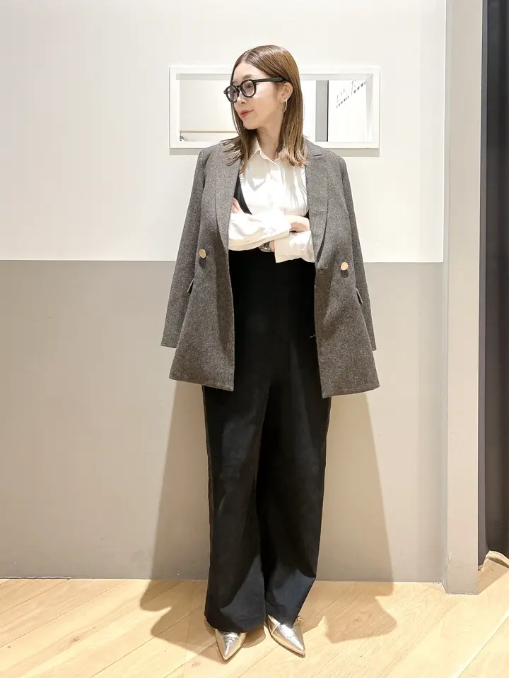 尾崎紗代子×YECCA VECCA】ツイードテーラードジャケット/YECCA VECCA