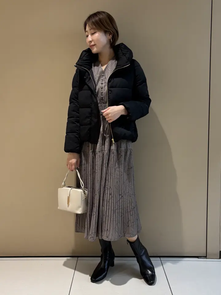 【薔薇を散りばめたデザイン】プリーツプリーズ カットソー 長袖 ボタニカル柄 プリーツプリーズイッセイミヤケ PP91-JK824 カットソー 3 ピンク