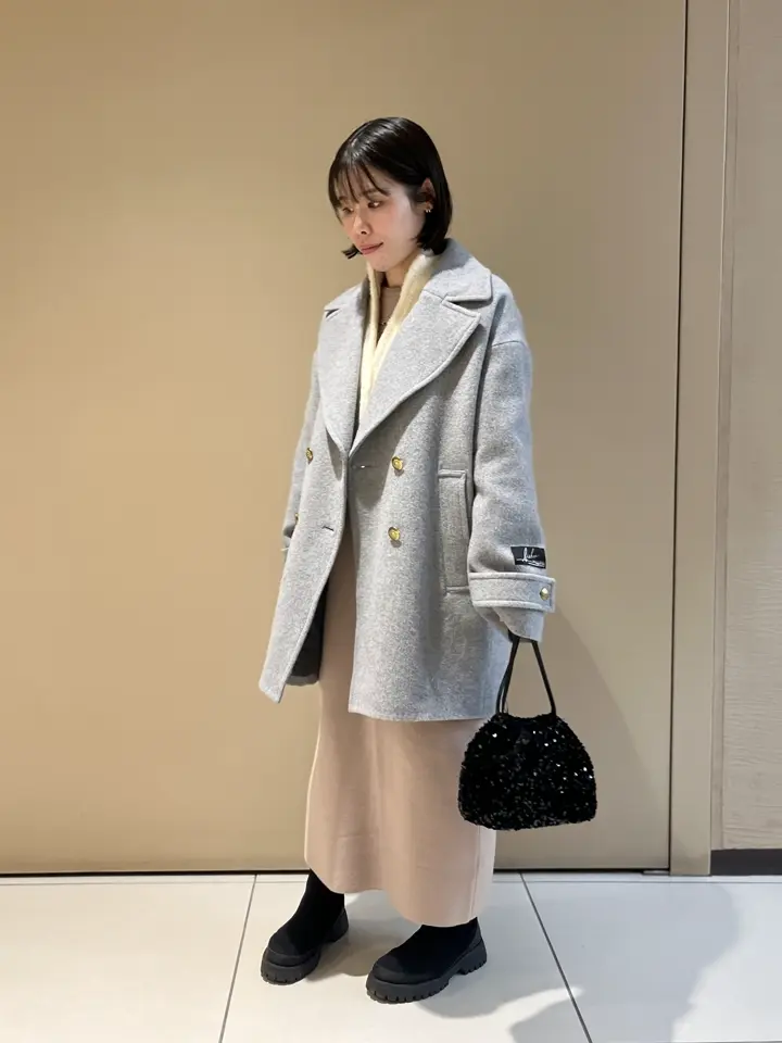 2点SET】ZIPベストセットニットワンピース/YECCA VECCA（イェッカ