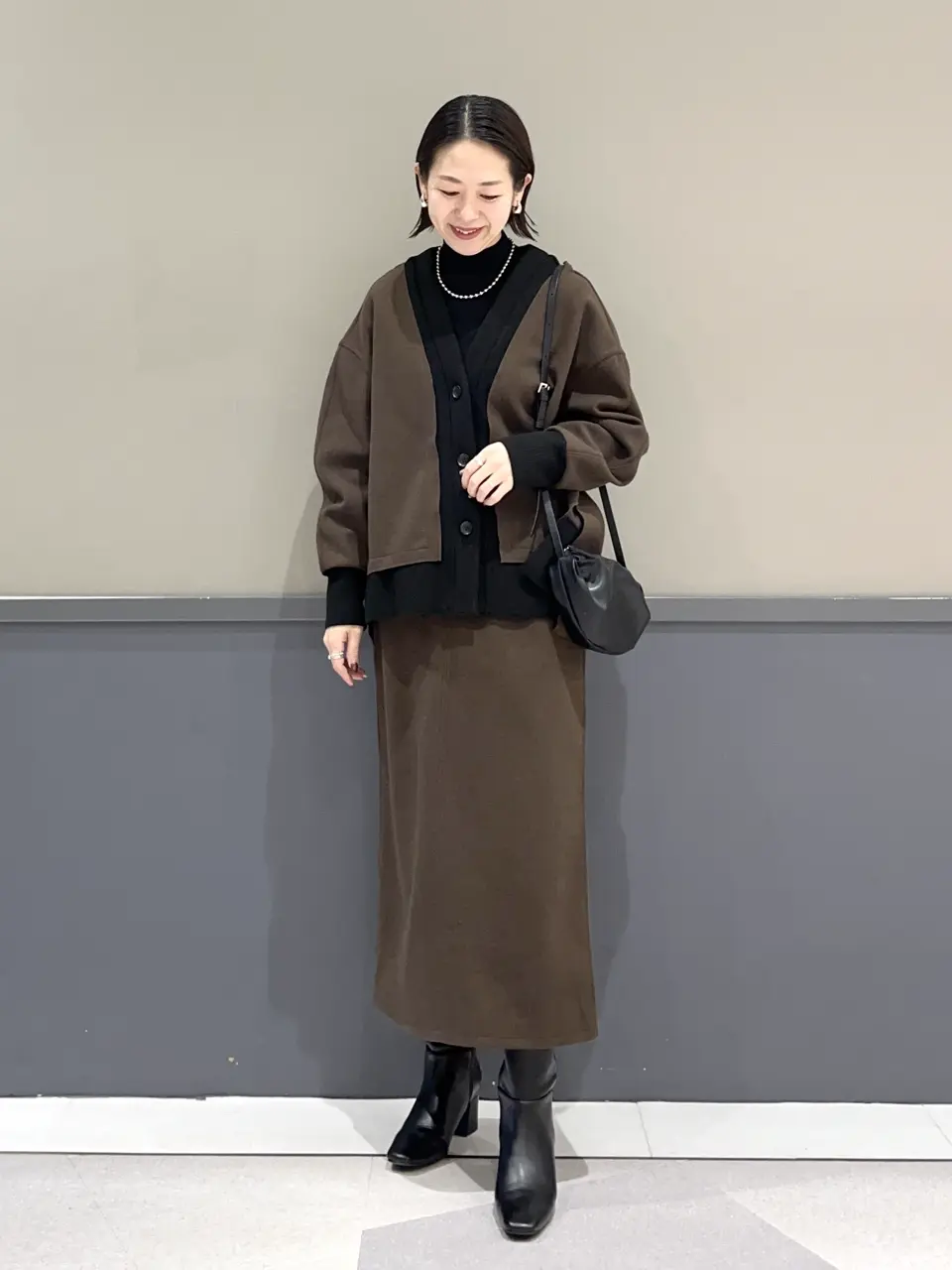 メルトンナロースカート/YECCA VECCA（イェッカ ヴェッカ）のタイト