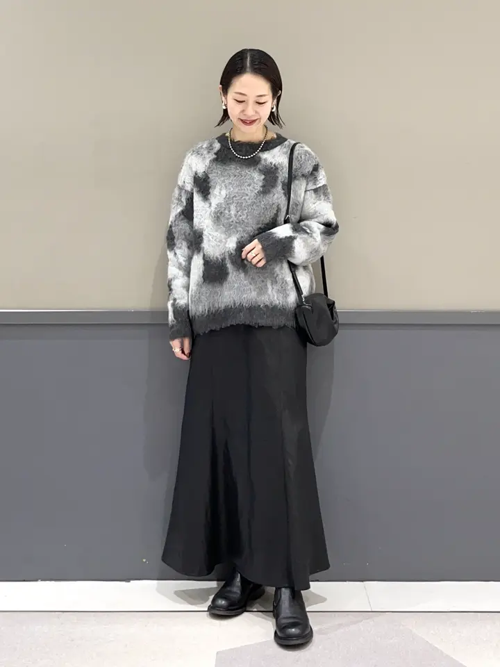 フラワー柄シャギーニット/YECCA VECCA（イェッカ ヴェッカ）のニット