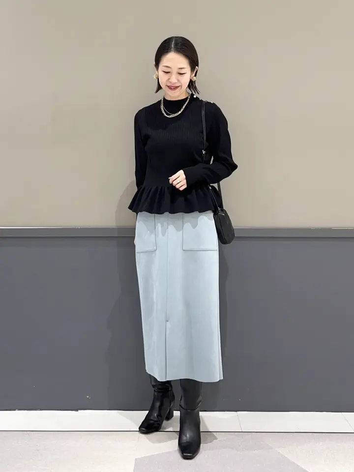 金釦ペプラムニット/YECCA VECCA（イェッカ ヴェッカ）のニット