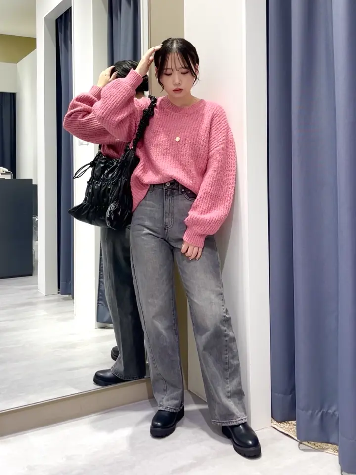 春ニット　美品♡ ベッドサイドドラマ ラメMIX畦編みニット/YECCA VECCA（イェッカ ヴェッカ）のニット