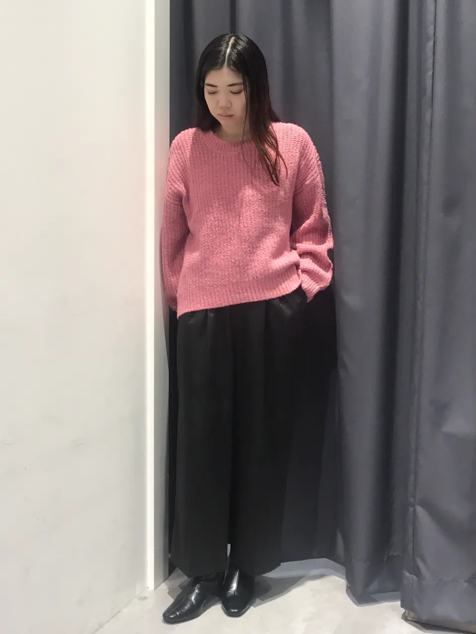 ラメMIX畦編みニット/YECCA VECCA（イェッカ ヴェッカ）のニット