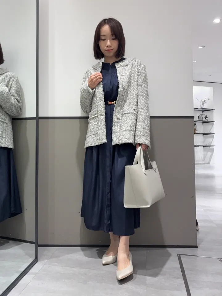 ベルト付きギャザーワンピース/YECCA VECCA（イェッカ ヴェッカ）の