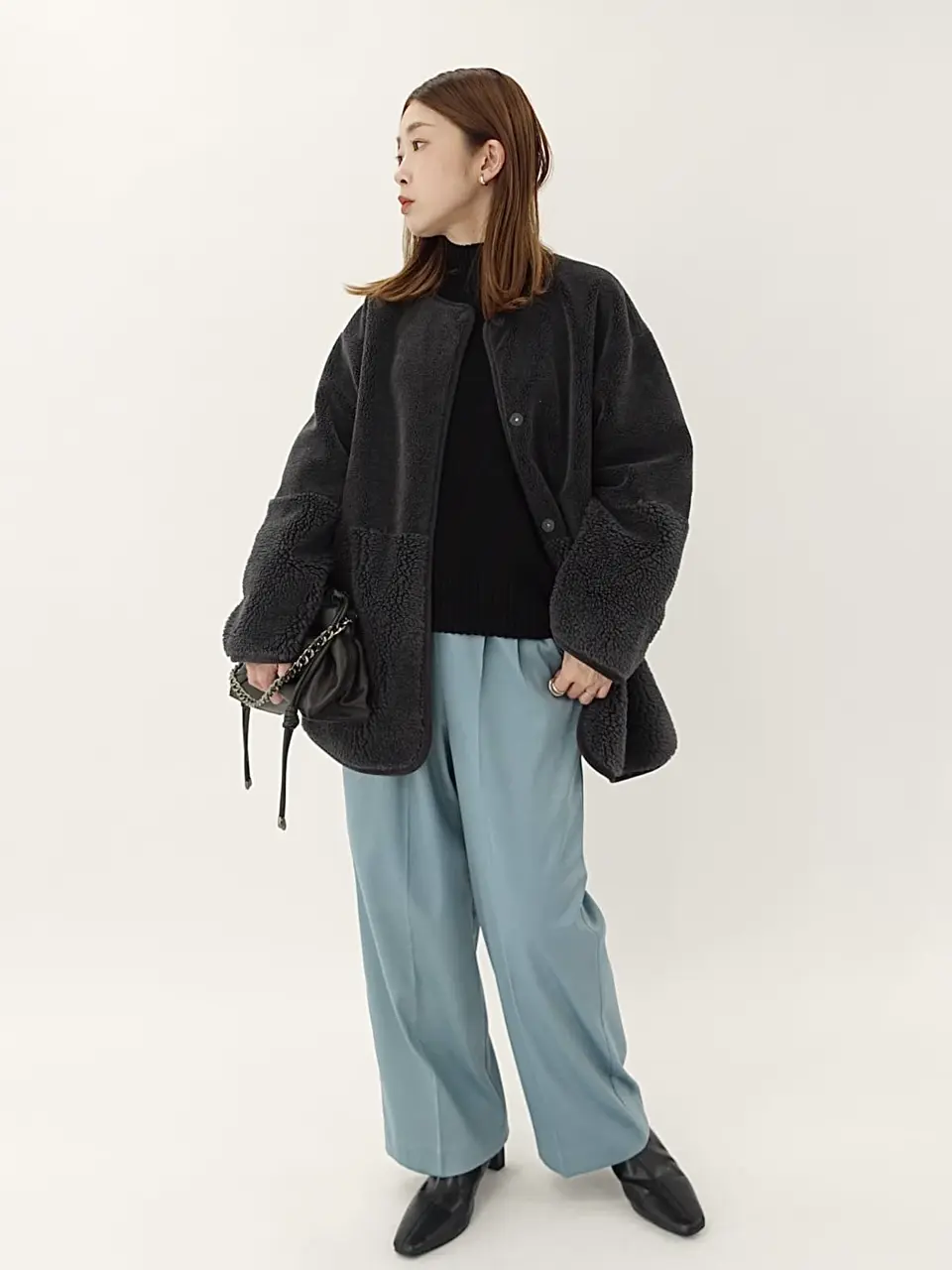 YECCA VECCA/イェッカヴェッカ ニット ❄️ 冬はボウタイニットで🧶 タイ付きニットはこの冬のトレンド