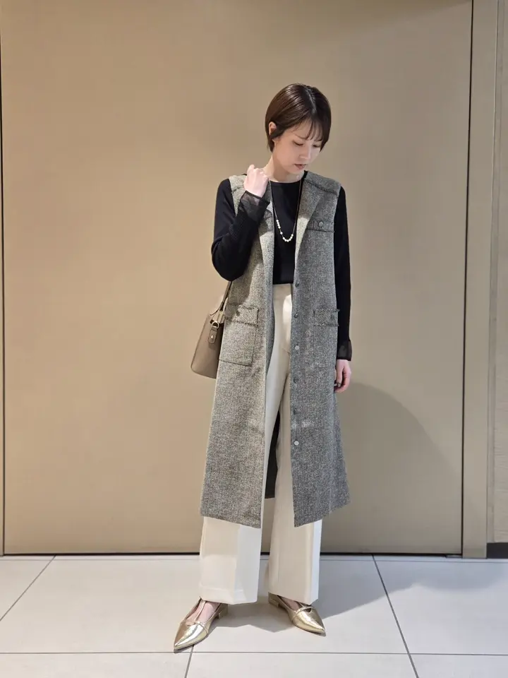 サイドベルテッドハイウエストパンツ/YECCA VECCA（イェッカ ヴェッカ