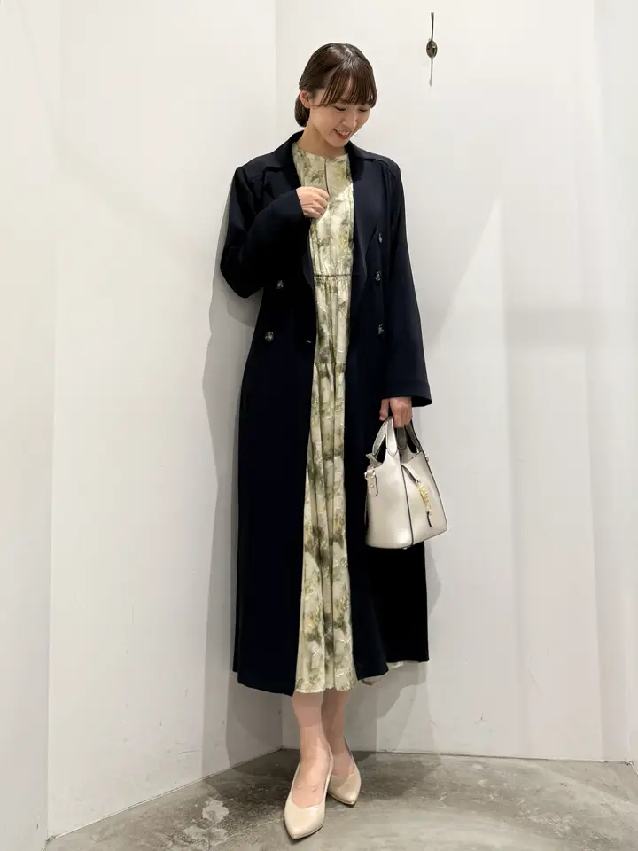 ぼかしフラワー柄ワンピース/YECCA VECCA（イェッカ ヴェッカ）の