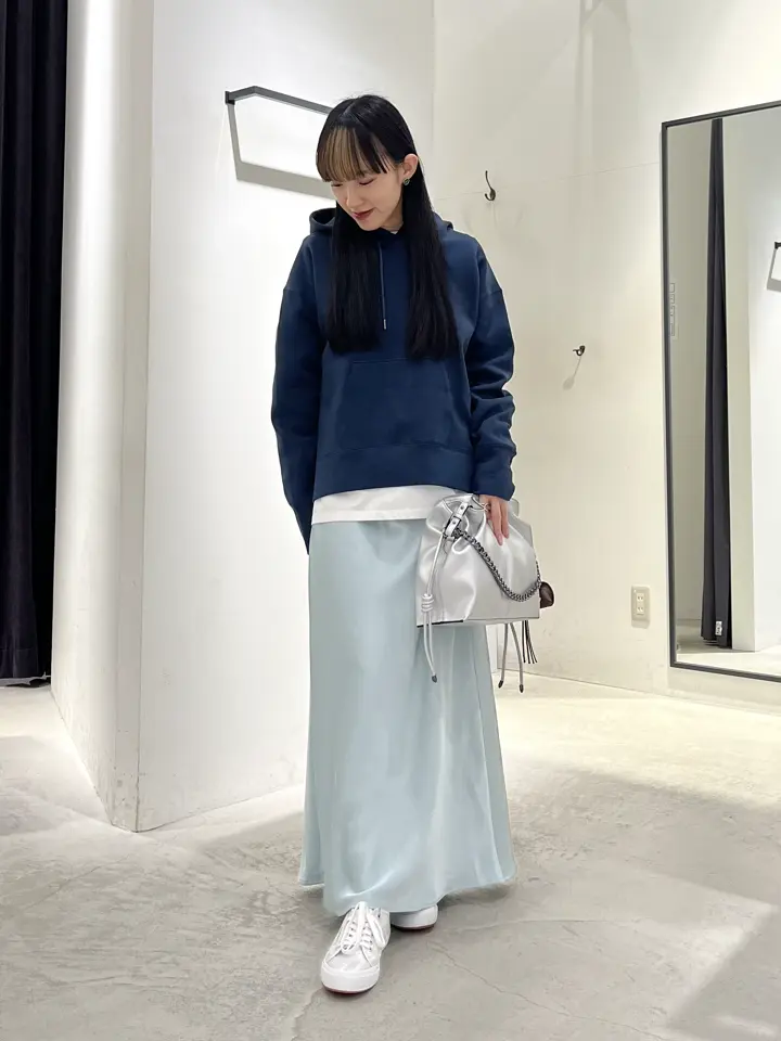 サテンフレアスカート/YECCA VECCA（イェッカ ヴェッカ）のフレア
