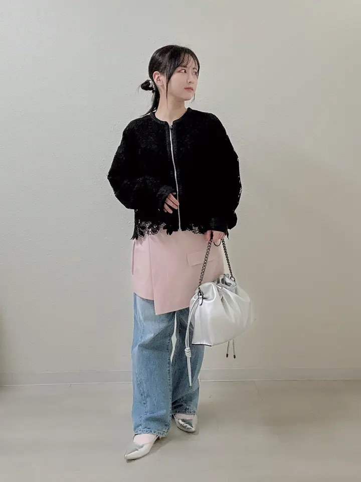 レースブルゾン/YECCA VECCA（イェッカ ヴェッカ）のその他ブルゾン