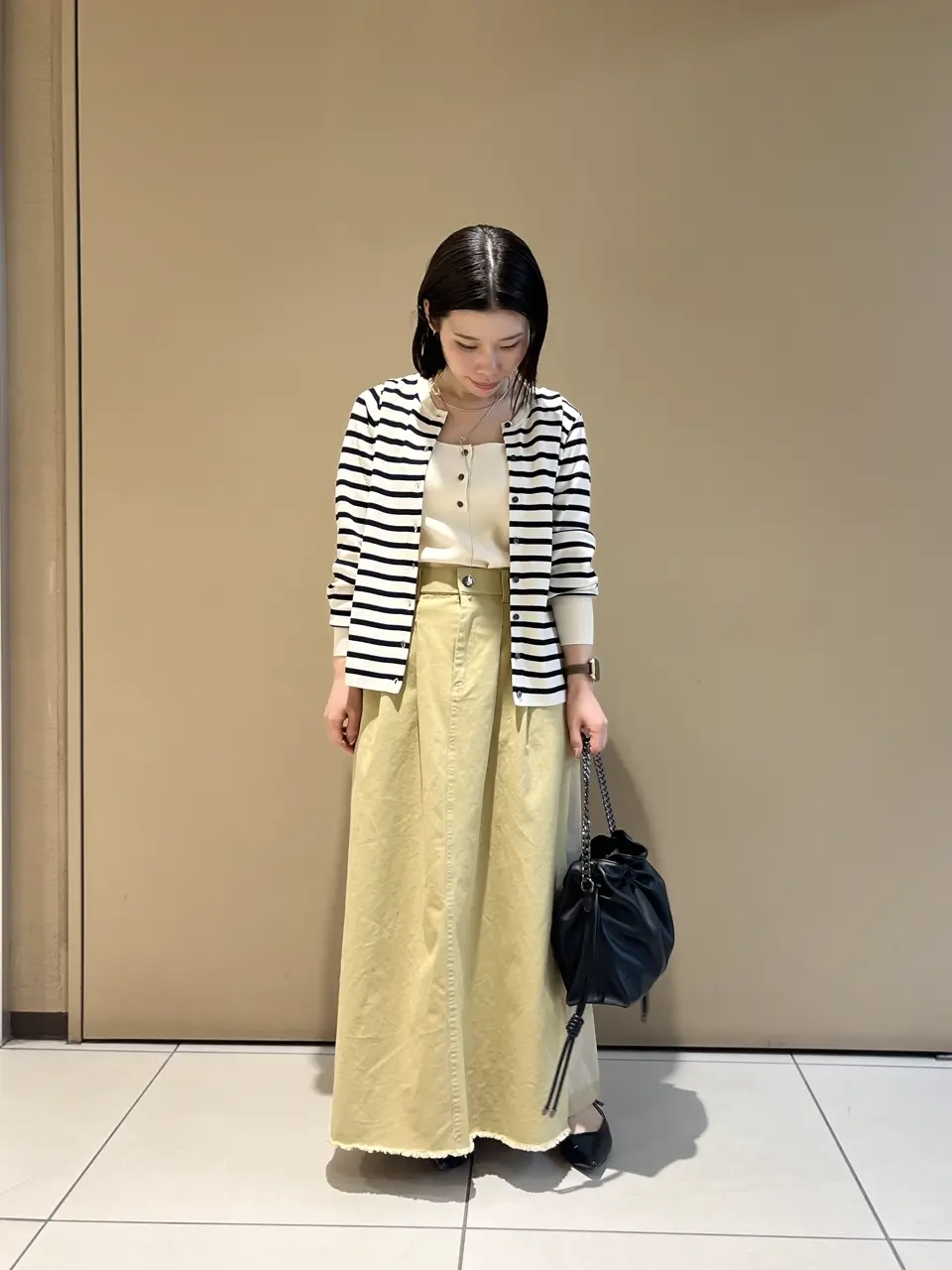 異素材MIXロングスカート/YECCA VECCA（イェッカ ヴェッカ）のその他
