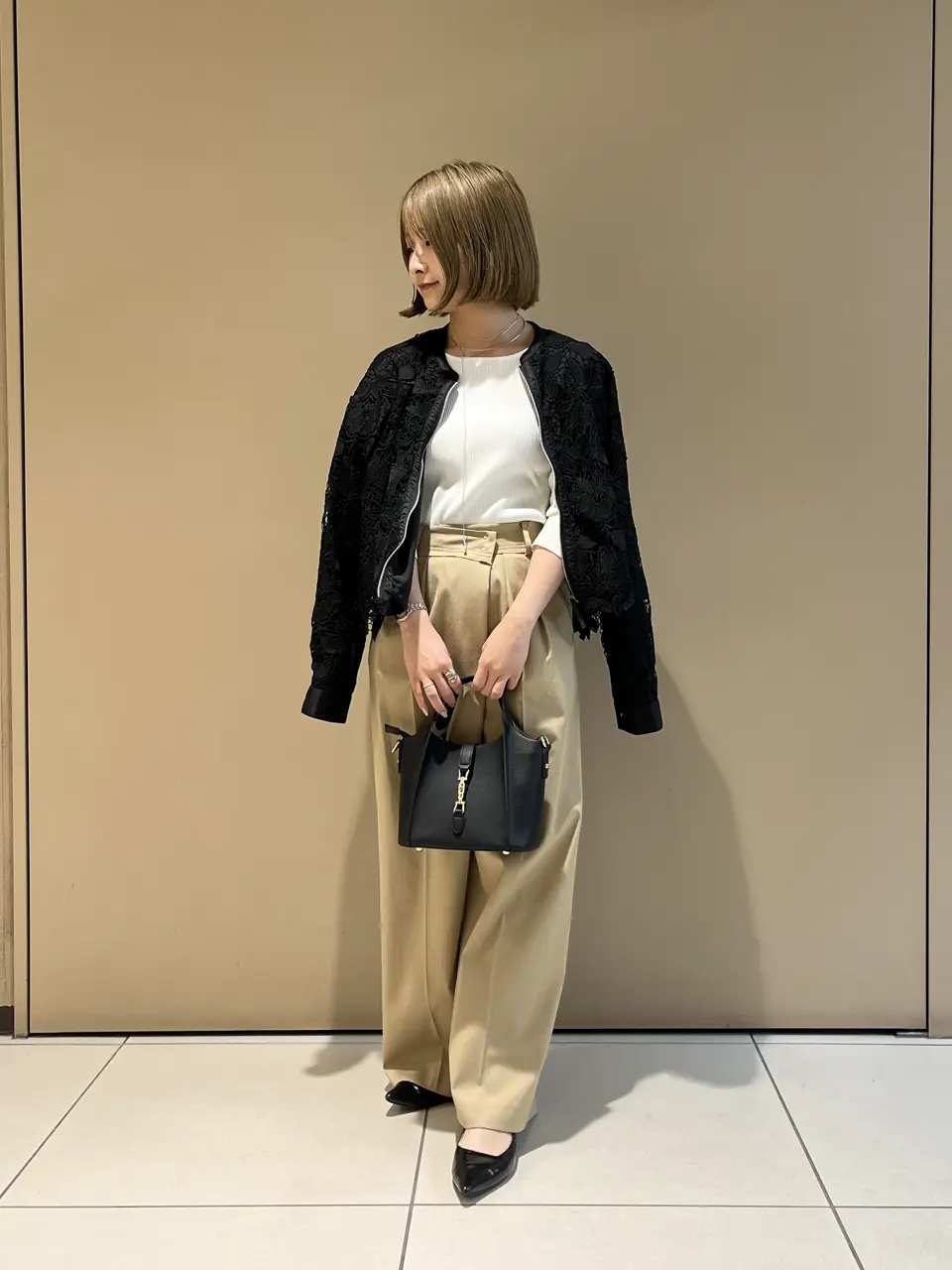 レースブルゾン/YECCA VECCA（イェッカ ヴェッカ）のその他ブルゾン