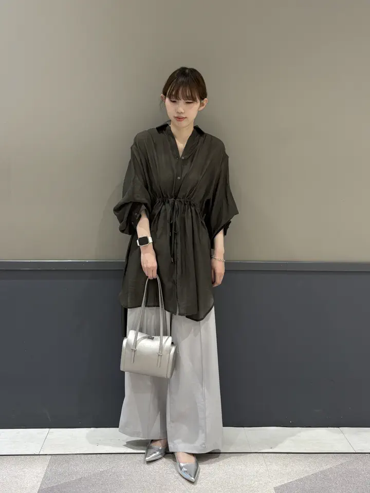 シアー2way袖バルーンチュニック/YECCA VECCA（イェッカ ヴェッカ）の