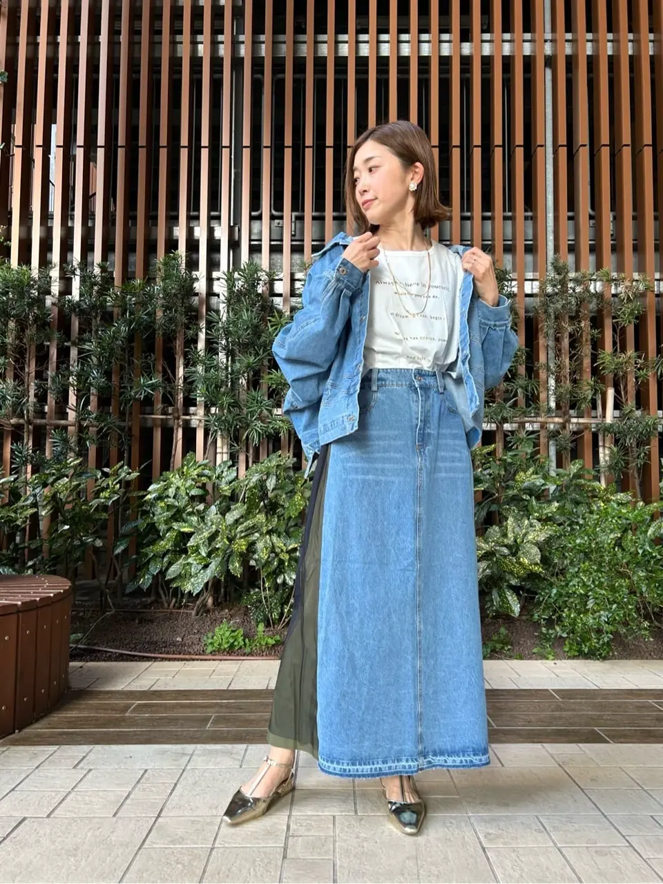 新品✨イェッカ ヴェッカ 2wayデニムジャケット 2wayデニムジャケット/YECCA VECCA（イェッカ ヴェッカ）のその他