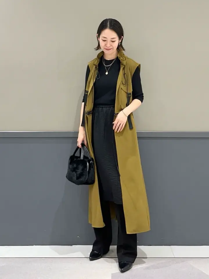 ミリタリーデザインジレ/YECCA VECCA（イェッカ ヴェッカ）の