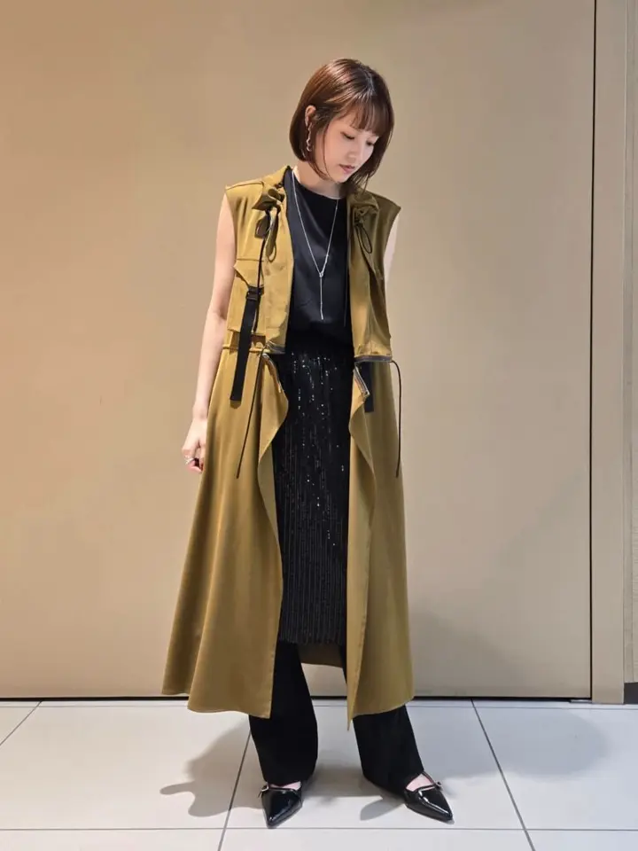 ミリタリーデザインジレ/YECCA VECCA（イェッカ ヴェッカ）の