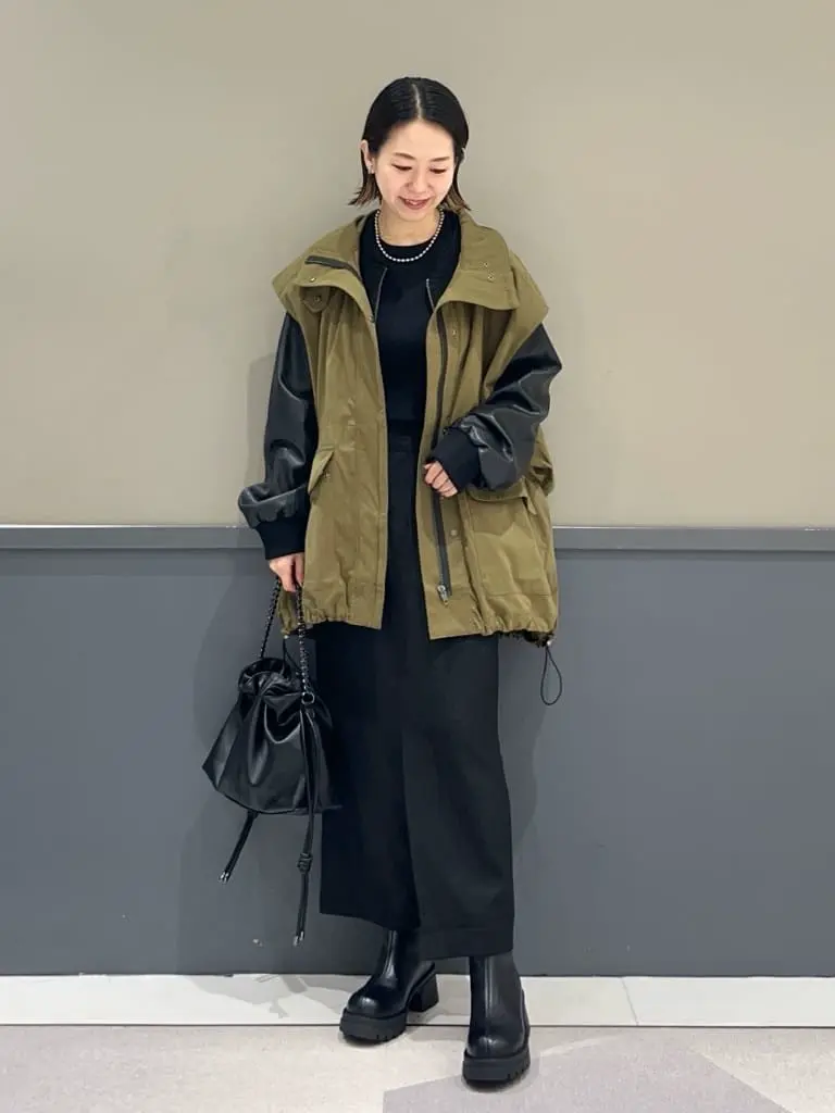 【今期新品】Editte by YECCA VECCA 2wayミリタリーコート 今期新品】Editte by YECCA VECCA 2wayミリタリーコート 【公式通販】