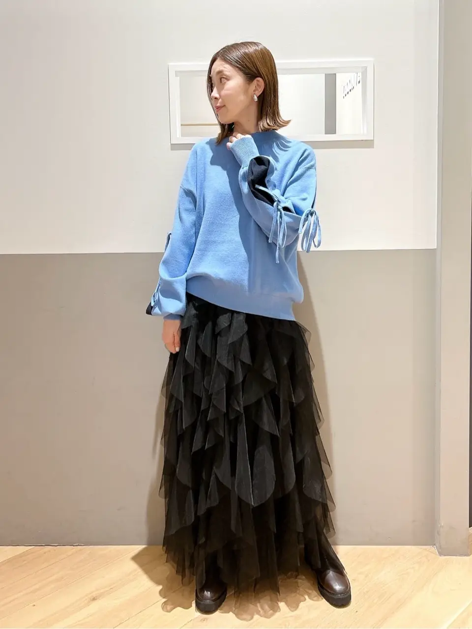 ラッフルチュールスカート/YECCA VECCA（イェッカ ヴェッカ）のその他