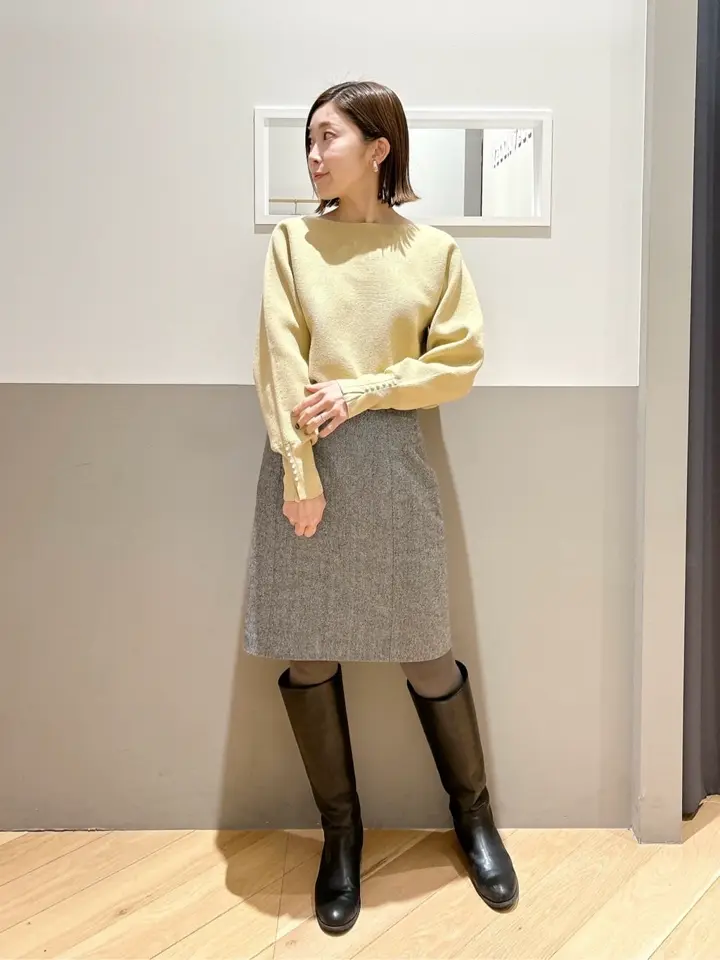 ≪USED≫ツイードパイピングスカート/YECCA VECCA（イェッカ ヴェッカ